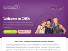 Tablet Screenshot of cnsa.org.au